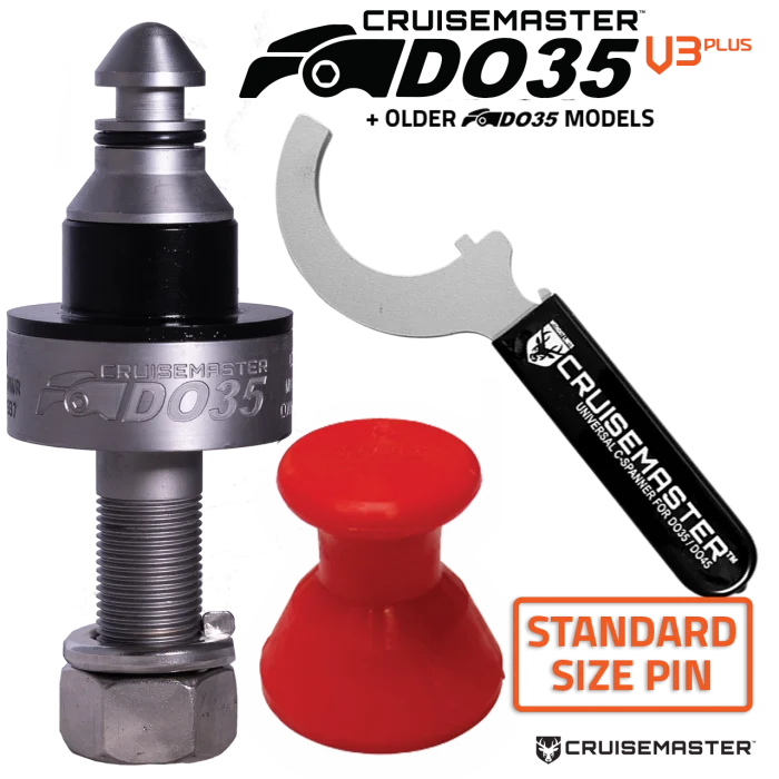 Tow Pin DO35 KIT STANDARD (7/8" 22MM SHANK) Sound Exhaust